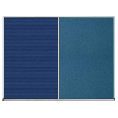 Single Door Radius Corkboard,24x36,Sat, UV7001RC-SATIN-CINNABA